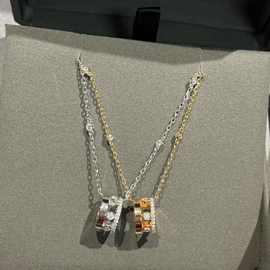 [GALE]CHAIN MOVE ROMANE PEDAND NECKLACE