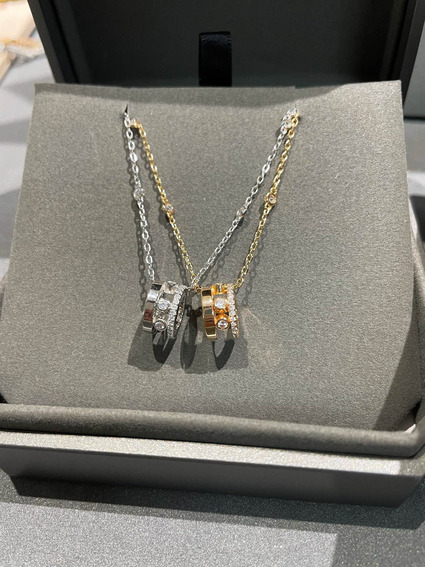 [GALE]CHAIN MOVE ROMANE PEDAND NECKLACE