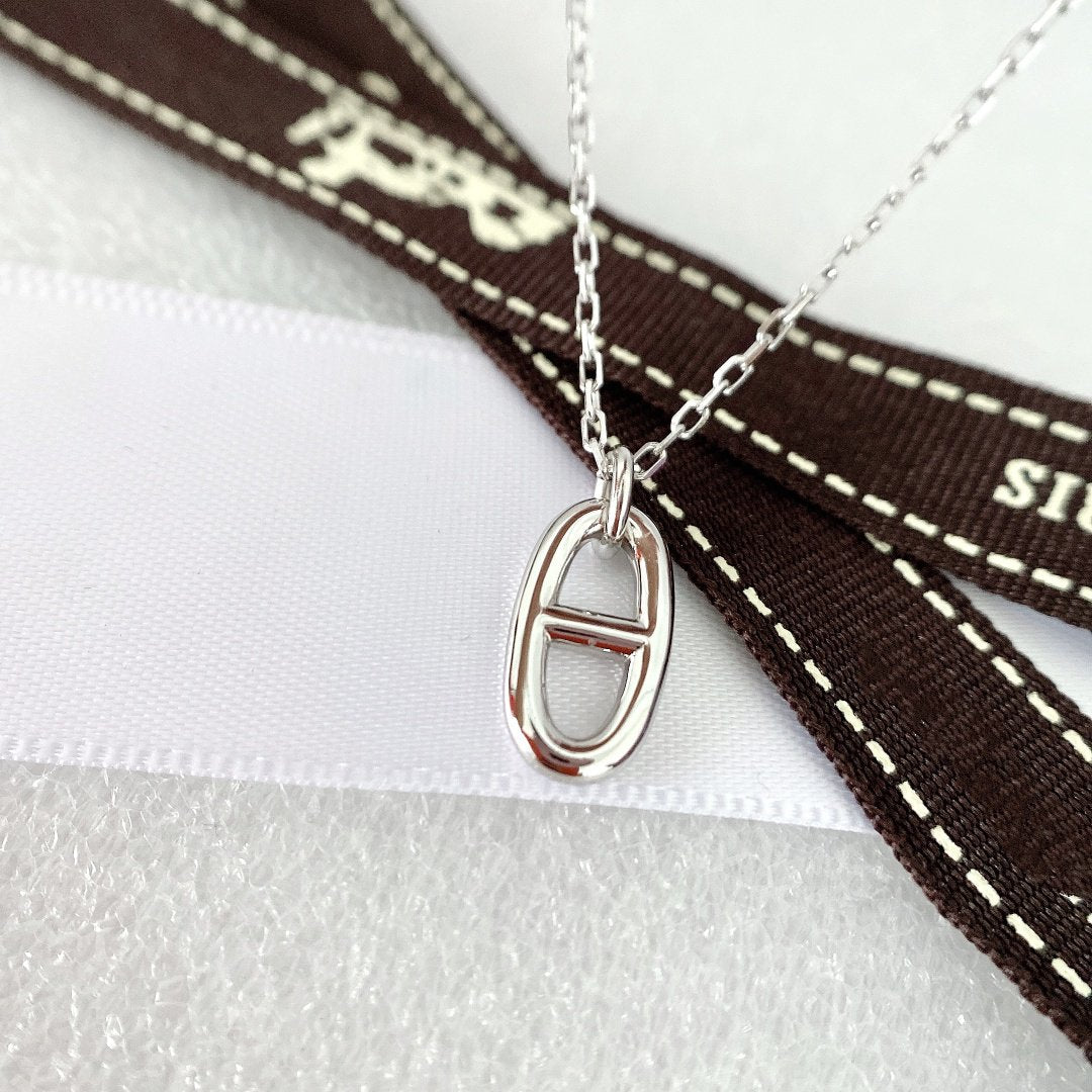 [GALE]HM PIG NOSE NECKLACE