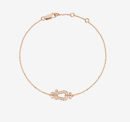 [GALE]FORCE 10 FULL DIAMOND BUCKLE CHAIN LINK MINI MODEL