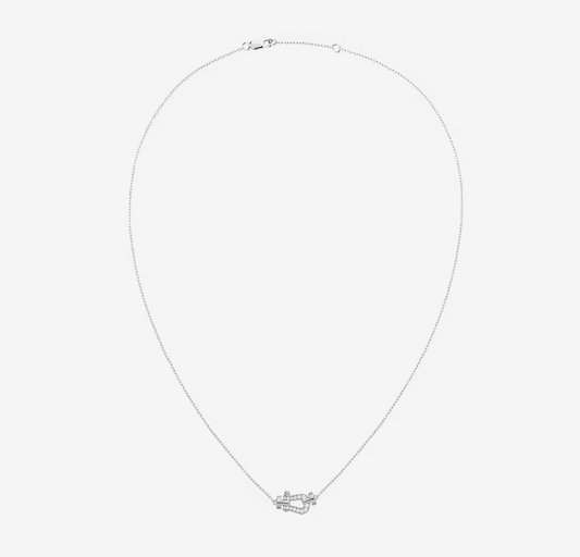 [GALE]FORCE 10 DIAMOND SILVER NECKLACE MINI MODEL