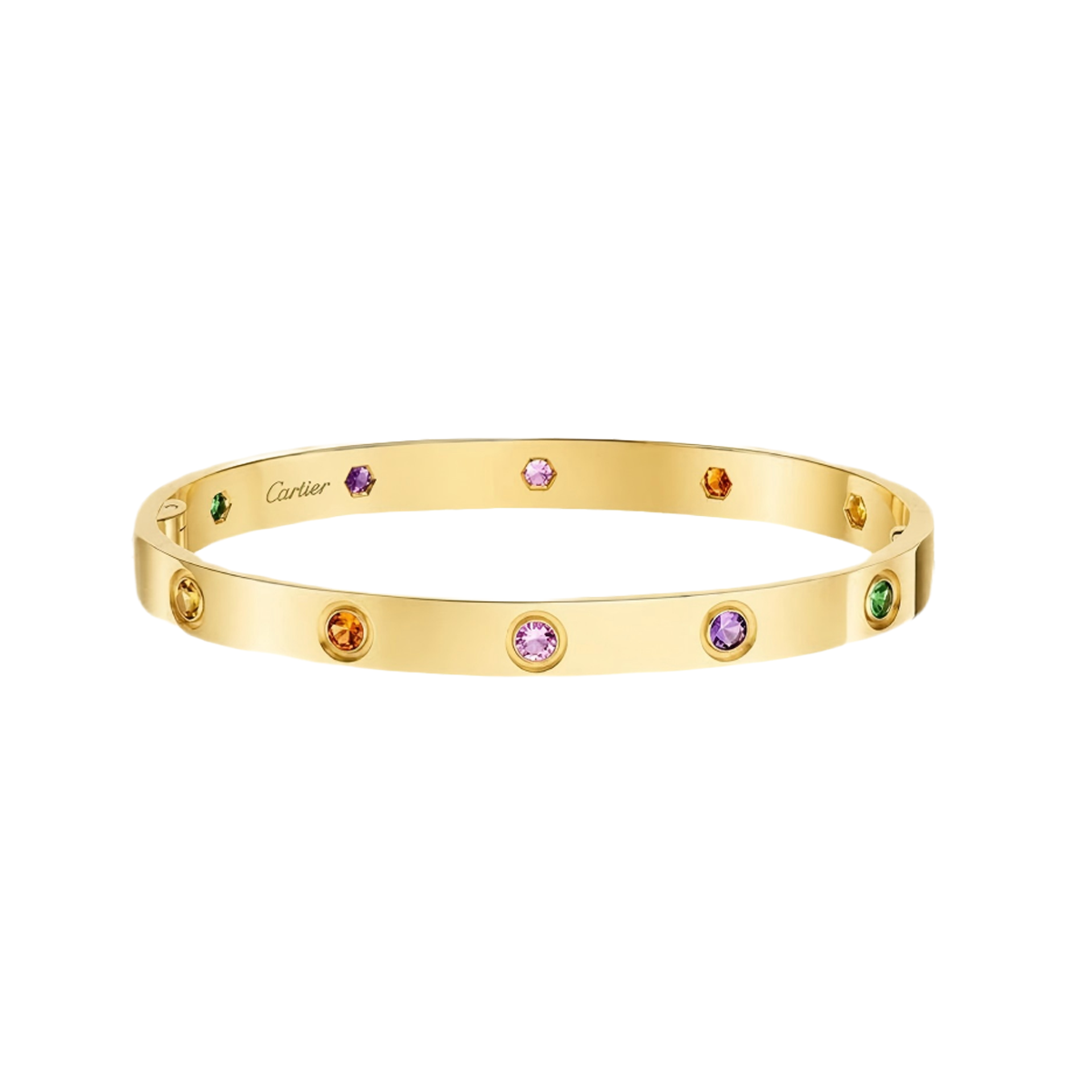 [GALE]2026 RAINBOW LOVE BRACELET 6.1MM  10 DIAMONDS
