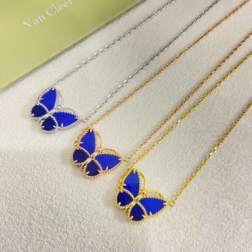 [GALE] 2026 NEW LUCKY BUTTERFLY 1 MOTIFS NECKLACE