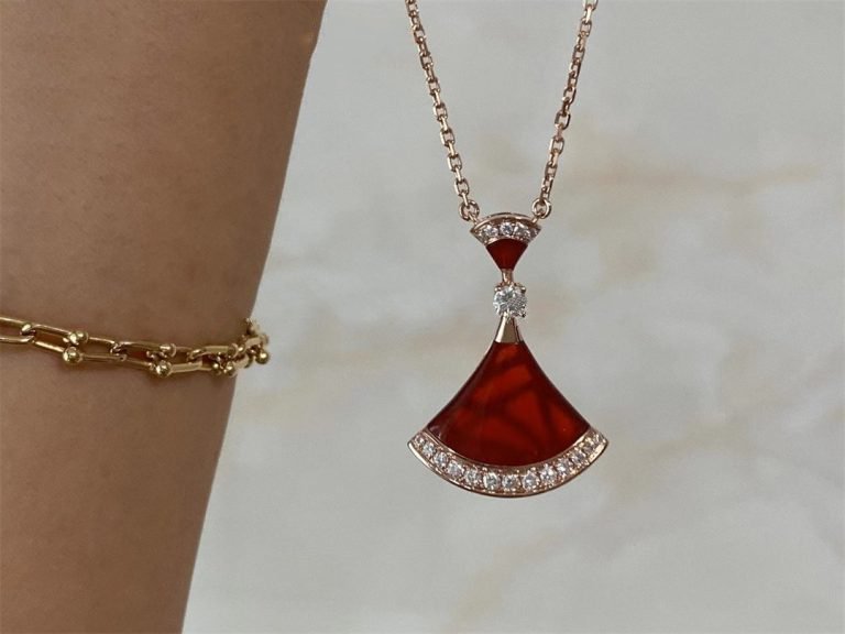 [GALE]DREAM NECKLACE CARNELIAN DIAMOND
