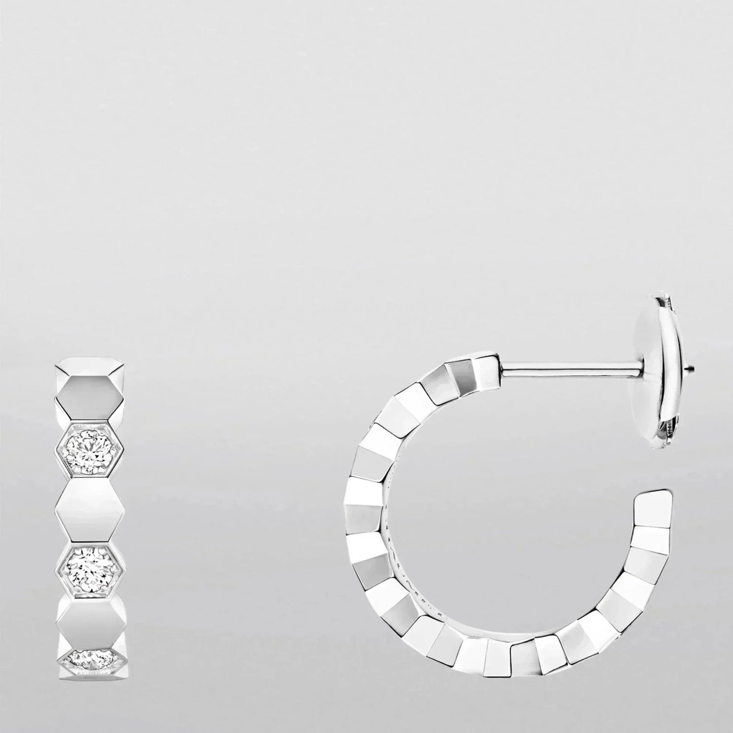 [GALE]Hollow Design Four-Leaf Clover Flower Shape Ring