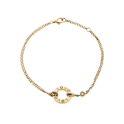 [GALE]LOVE BRACELET 2 DIAMOND