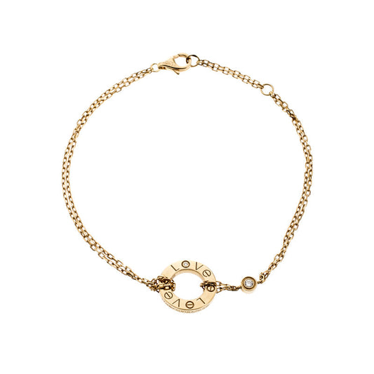 [GALE]LOVE BRACELET 2 DIAMOND