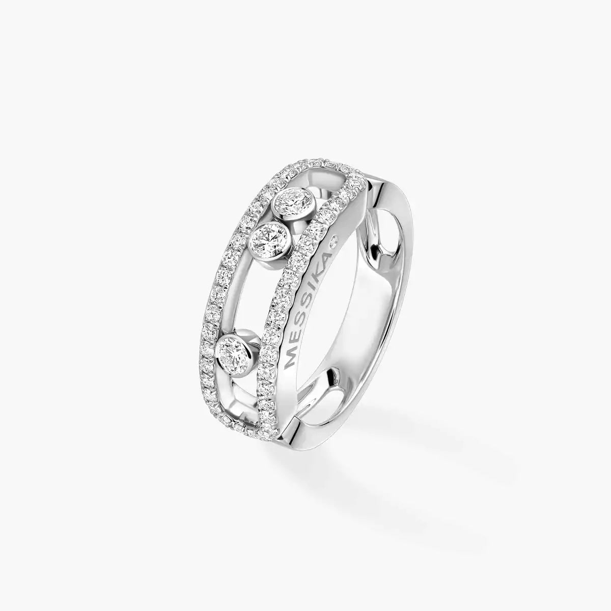 [GALE] Move Gold Diamond Pave_ Ring