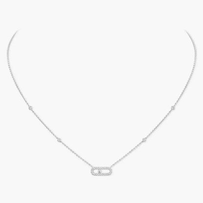 [GALE]Diamond Necklace Move Uno