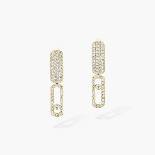 [GALE]Imperial Move SM Diamond Earrings