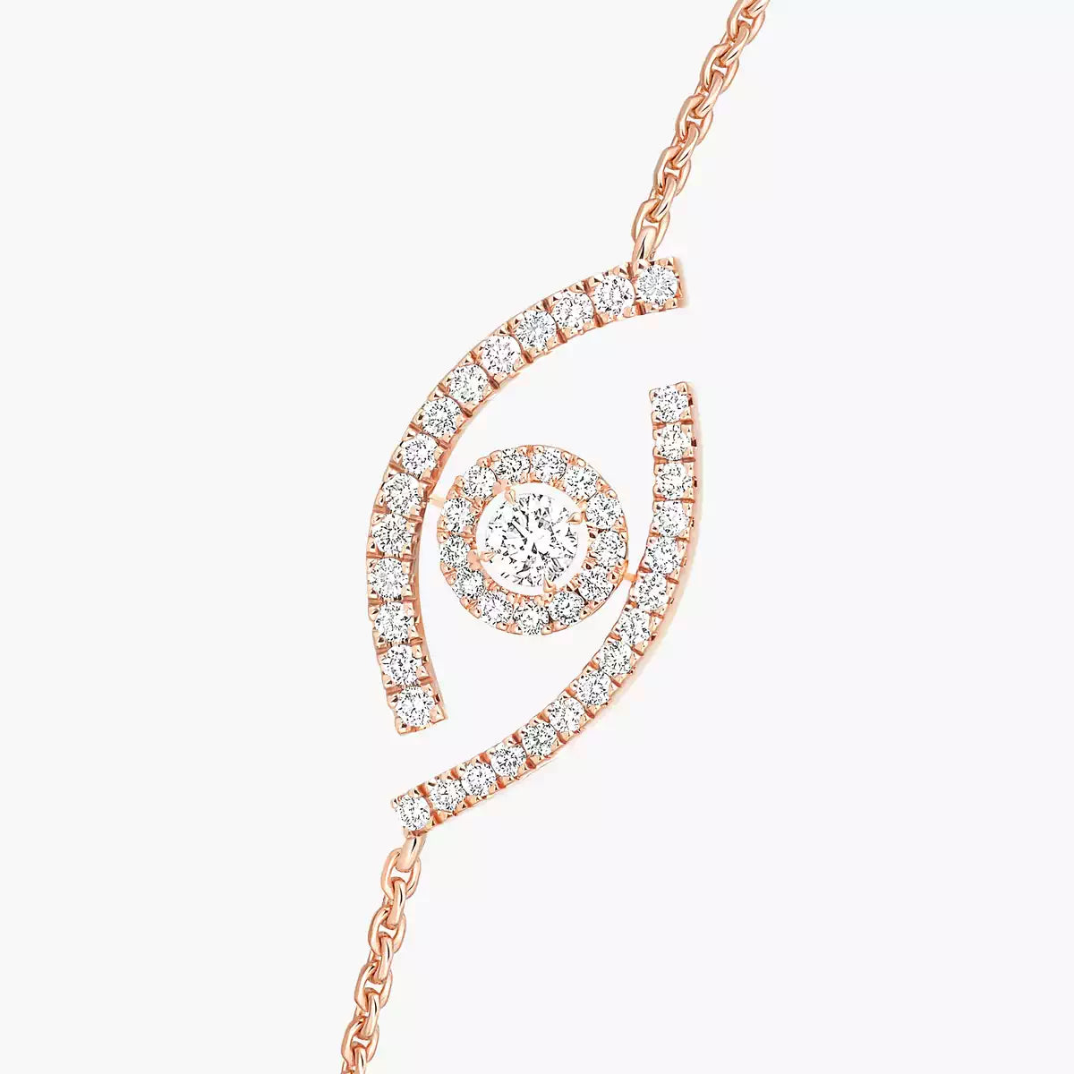 [GALE]Lucky Eye Pave-Set Diamond Bracelet