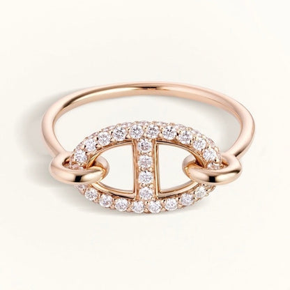 [GALE]RONDE SMALL DIAMOND RING