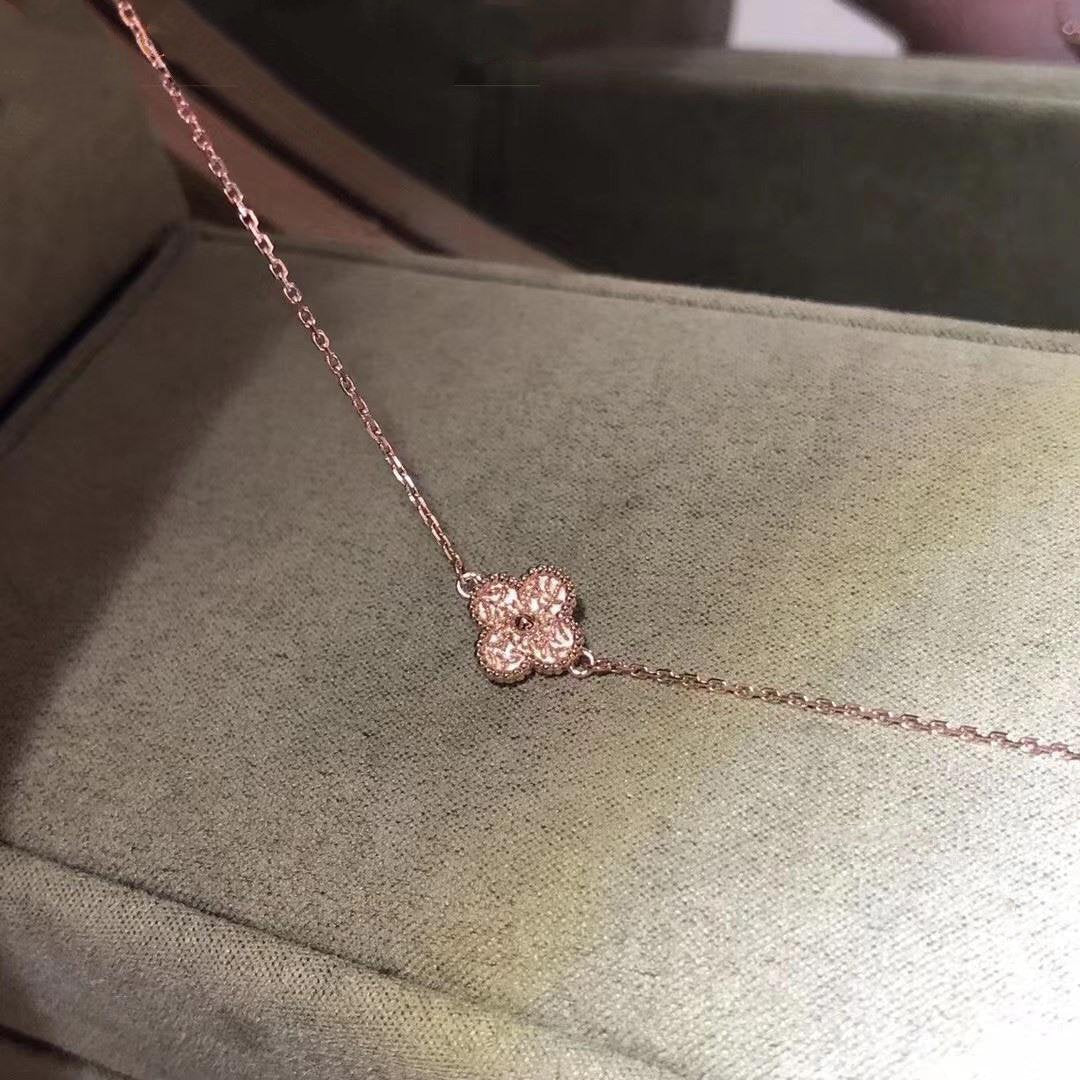 [NOVO]クローバーシングルフラワーブレスレット