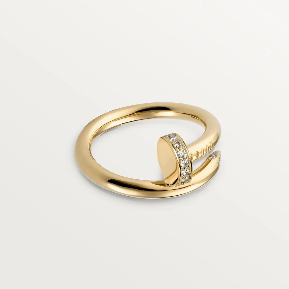 [GALE]JUSTE RING 2.65MM GOLD DIAMOND
